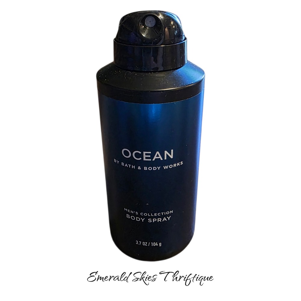 Bath and Body Works OCEAN Deodorant Deodorizing Body Spray Men 3.7 OZ free ship